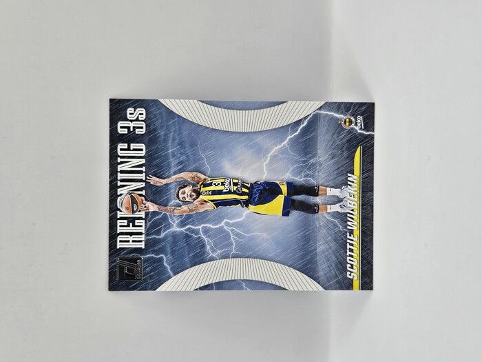 2023-24 Panini euroleague donruss Scottie Wilbekin ''Reigning 3s'' No.5