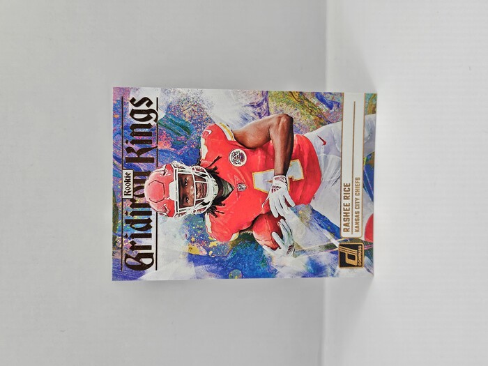 2023 Panini Donrus Football Rashee Rice ''Gridiron Kings'' Rookie No.RGK-16