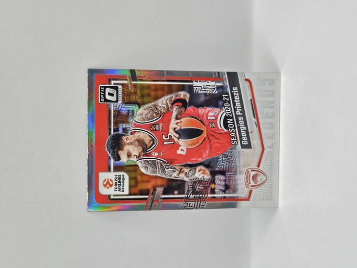 2023-24 Panini euroleague Donruss Optic Georgios Printezis holo No.172