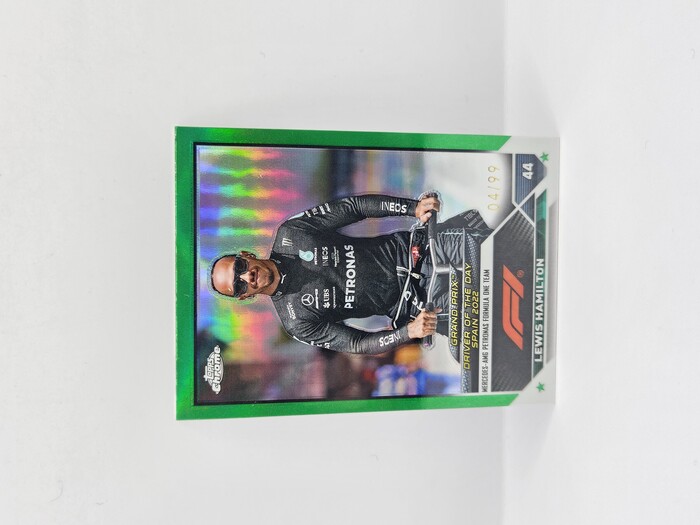 2023 Topps Formula 1 Lewis Hamilton Green /99 No.171
