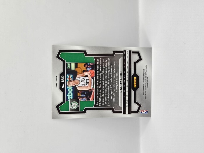 2023-24 Panini Prizm Basketball Larry Bird silver No.189