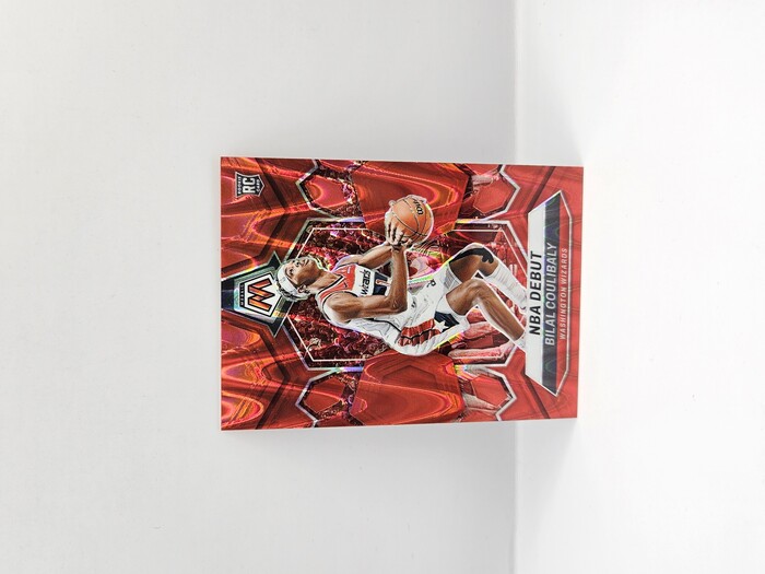2023-24 Panini Mosaic Basketball Bilal Coulibaly Red Seismic Rookie /299 No.268