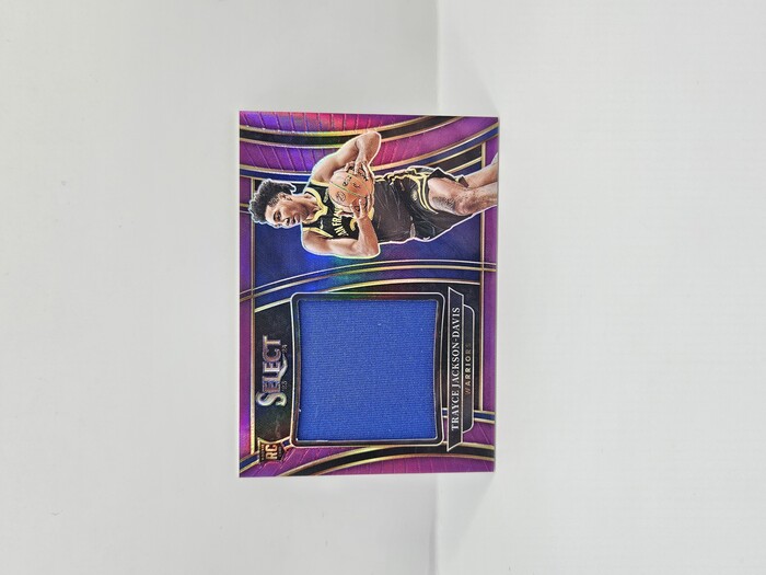 2023-24 Panini Select Basketball Trayce Jackson-Davis purple patch /99 No.RJS-JD