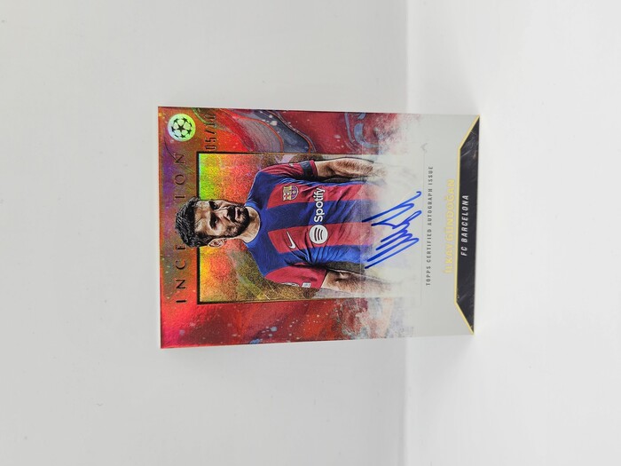 2024 Topps Inception Soccer Ilkay Gundogan autograph /10 No.SPA-IG