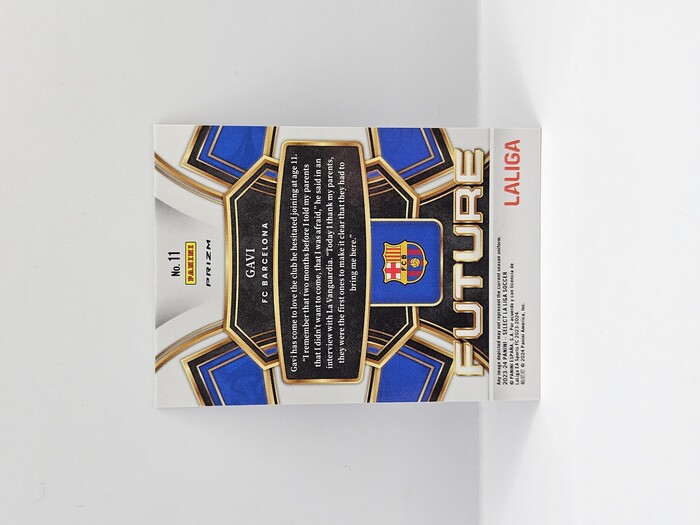 2023-24 Panini Select La Liga Soccer Gavi ''Future'' prizm No.11