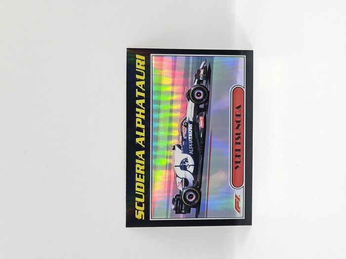 2023 Topps Chrome Formula 1  Yuki Tsunoda #AU77-YT