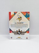 2024 Panini Doruss Football J.J. McCarthy ''Gridiron Kings'' No.5