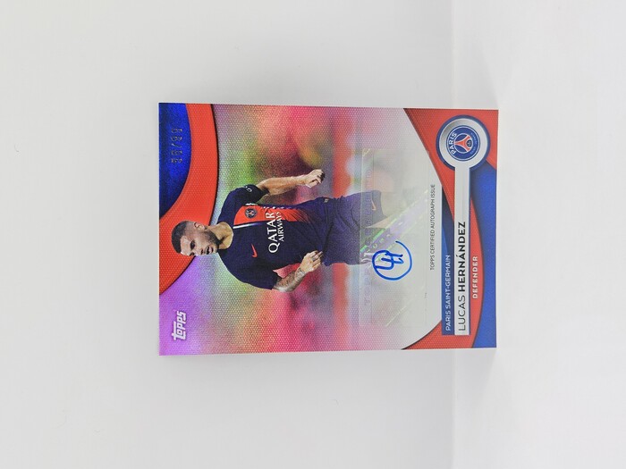 2024 Topps PSG Lucas Hernandez Autograph /99 No.AU-LH