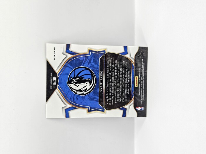 2022-23 Panini Select Basketball Kyrie Irving Red/White/Blue Concourse No.30
