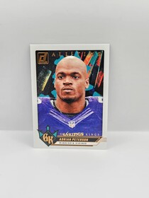 2024 Panini Doruss Football Adrian Peterson ''Gridiron Kings'' No.12