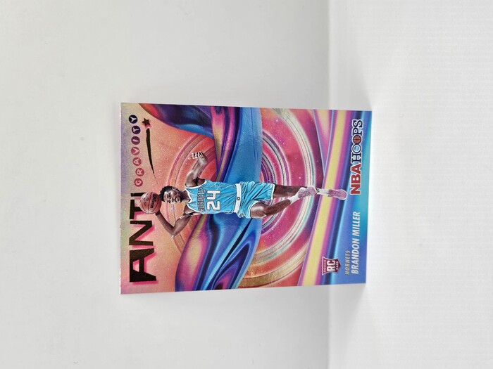 2023-24 Panini Hoops Basketball Brandon Miller ''Anti Gravity'' Holo Rookie No.14