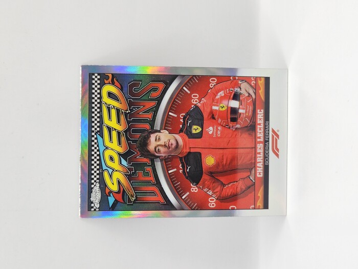 2023 Topps Chrome Formula 1  Charles Leclerc ''Speed Demons'' #SD-CL