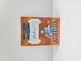 2023-24 Panini Obsidian Basketball Malik Beasley ''Volcanic'' Autograph /75 NO.VS-MLK