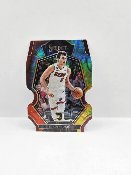 2022-23 Panini Select Basketball Nikola Jovic Tie-dye /25 rookie No.170 