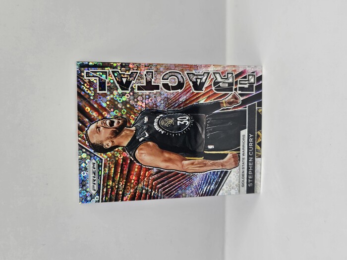 2023-24 Panini Prizm Basketball Steph Curry ''Fractal'' Fastbreak No.1