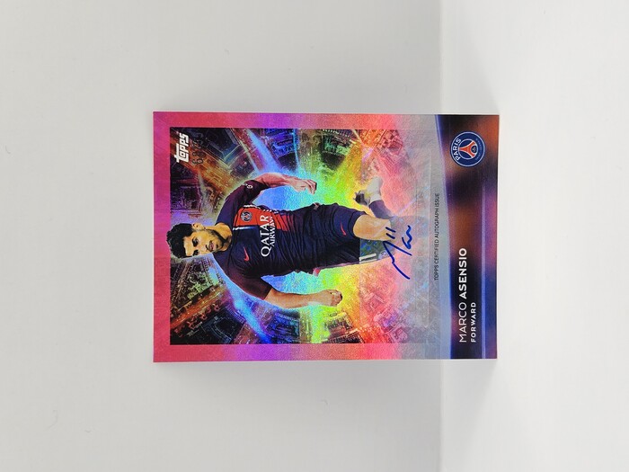 2024 Topps PSG Marco Asensio Autograph /99 No.LU-MA
