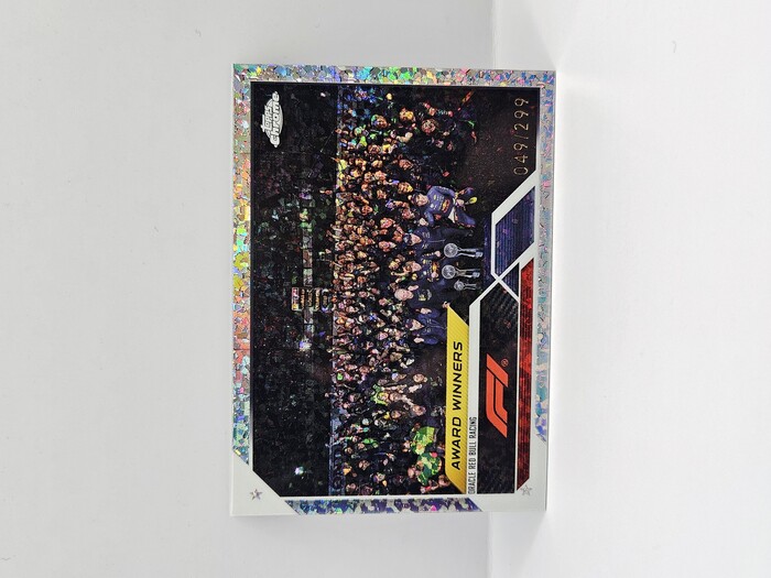 2023 Topps Formula 1 Oracle Red Bull Racing Mini Diamond Refractors /299 No.191