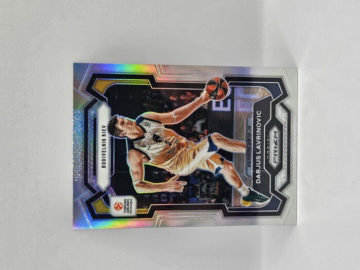 2023-24 Panini euroleague prizm Darjus Lavrinovic silver No.58