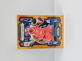 2023-24 Panini Euroleague Prizm Devon Hall Orange /49 No.183