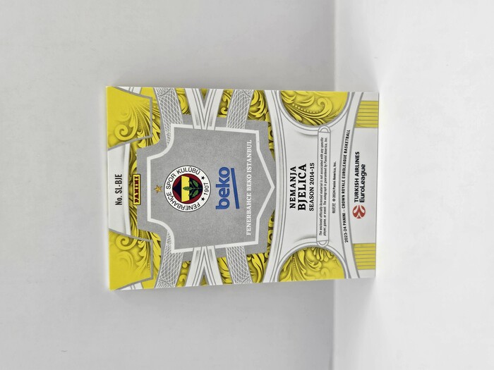 2023-24 Panini Euroleague Crown Royal Nemanjia Bjelica ''Silhouettes'' Autograph /25