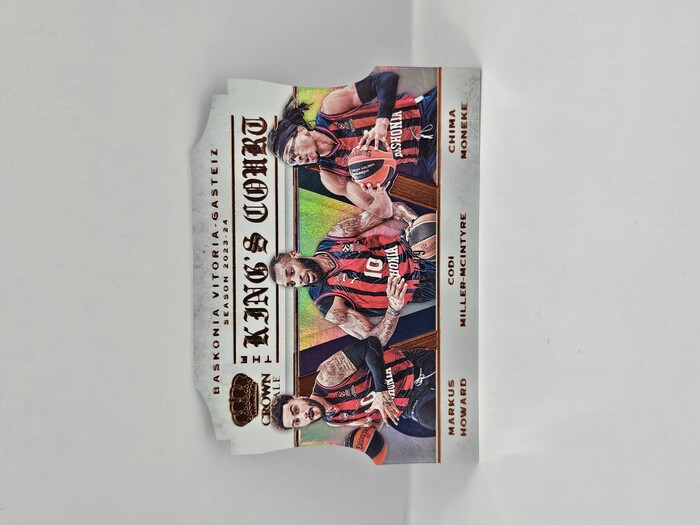2023-24 Panini Euroleague Crown Royal Baskonia ''King's Court'' /99 No.4