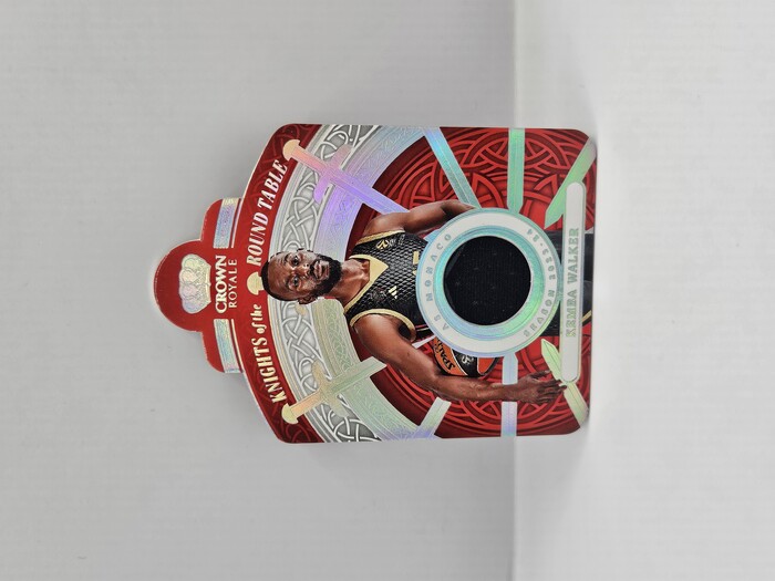 2023-24 Panini Euroleague Crown Royal Kemba Walker ''Knight of the round table'' Patch No.KRT-WAK