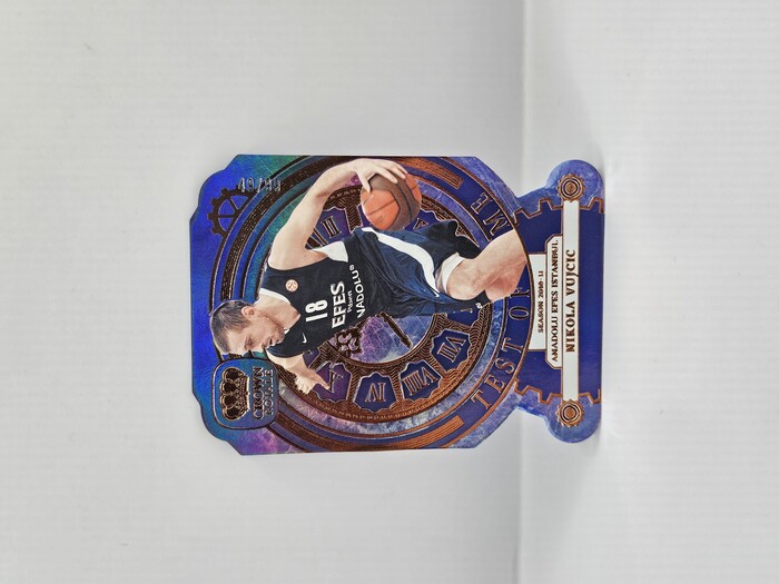 2023-24 Panini Euroleague Crown Royal Nikola Vujcic ''Test of Time'' /99 No.9