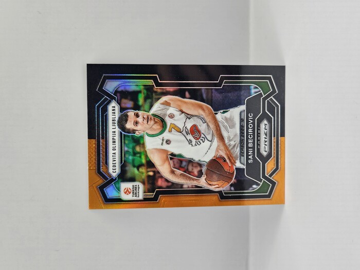 2023-24 Panini Euroleague Prizm Sani Becirovic Basketball Parallel No.39