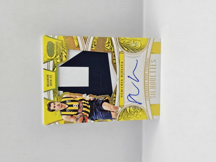 2023-24 Panini Euroleague Crown Royal Nemanjia Bjelica ''Silhouettes'' Autograph /25