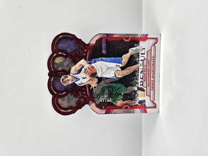 2023-24 Panini Euroleague Crown Royal Denis Marconato Red /49 No.52