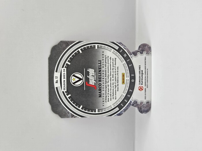 2023-24 Panini Euroleague Crown Royal Marco Belinelli ''Test of Time'' /99 No.17