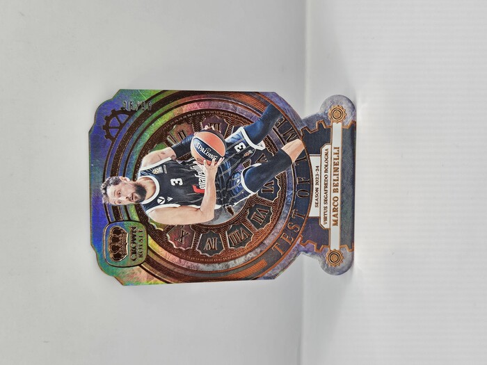2023-24 Panini Euroleague Crown Royal Marco Belinelli ''Test of Time'' /99 No.17