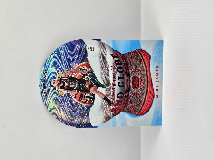 2023-24 Panini Euroleague Crown Royal Mike James ''Sno Globe'' /49 No.14