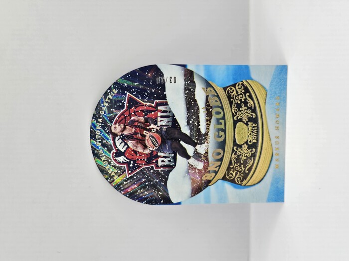 2023-24 Panini Euroleague Crown Royal Markus Howard ''Sno Globe'' /10 No.22