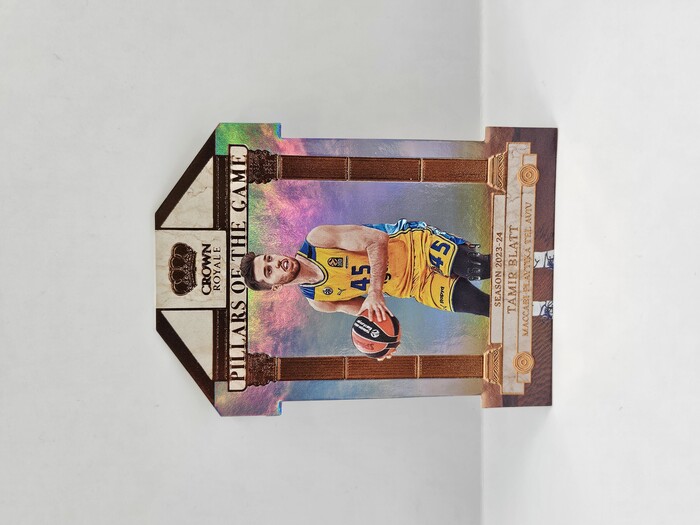 2023-24 Panini Euroleague Crown Royal Tamir Blatt ''Pillars of the game /99 No.5