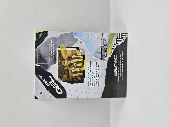 2025 TOPPS JUVENTUS TEAM SET CIRO FERRARA 52/75