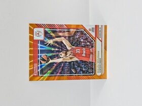 2024-25 PANINI DONRUSS EUROLEAGUE OLYMPIACOS NIKOLA MILUTINOV ORANGE LASER 66/75