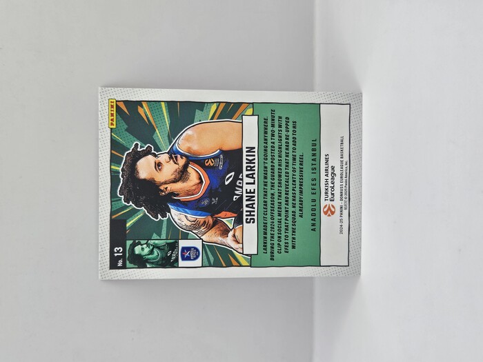24-25 PANINI DONRUSS EUROLEAGUE ANADOLU EFES SHANE LARKIN NET MARVELS RED LASER 62/75