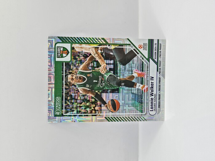 24-25 PANINI DONRUSS EUROLEAGUE ZALGIRIS LONNIE WALKER IV PURPLE PRESS PROOF 178/275