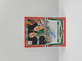 24-25 PANINI DONRUSS EUROLEAGUE ZALGIRIS DARJUS LAVRINOVIC ''SIGNATURE SERIES'' RED LASER 21/99