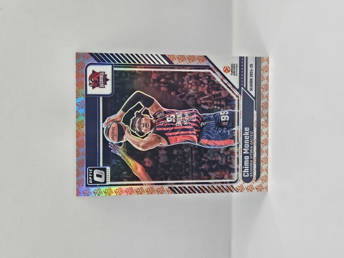 24-25 PANINI DONRUSS OPTIC EUROLEAGUE BASKONIA CHIMA MONEKE 25TH ANNIVERSARY 22/25