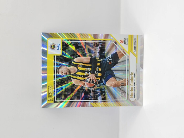 24-25 PANINI DONRUSS EUROLEAGUE FENERBAHCE MARKO GUDURIC SILVER LAZER 052/149
