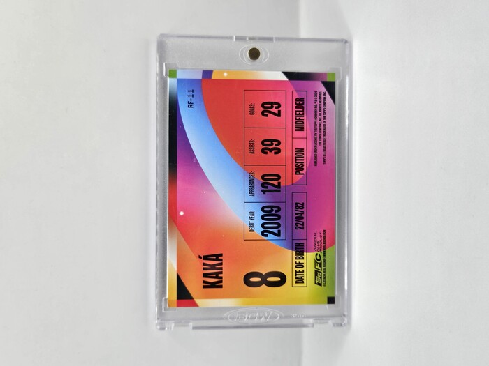 2025 TOPPS REAL MADRID TEAM SET KAKA ''RAINBOW FLICK''