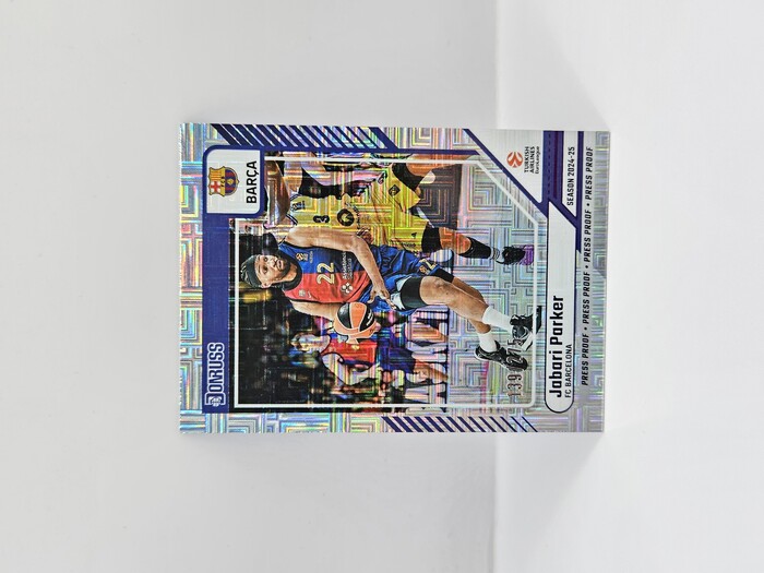 24-25 PANINI DORNUSS EUROLEAGUE BARCELONA JABARI PARKER PURPLE PRESS PROOF 139/275