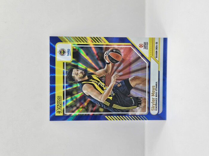 24-25 PANINI DONRUSS EUROLEAGUE FENERBAHCE SKYLAR MAYS BLUE LAZER 12/49