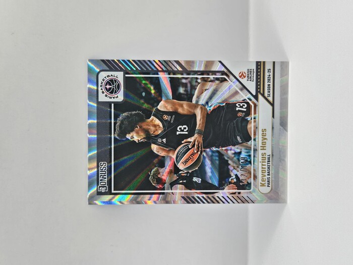 24-25 PANINI DONRUSS EUROLEAGUE PARIS BASKETBALL KEVARIUS HAYES SILVER LASER 142/149