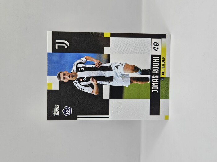 2025 TOPPS JUVENTUS TEAM SET JONAS ROUHI ROOKIE