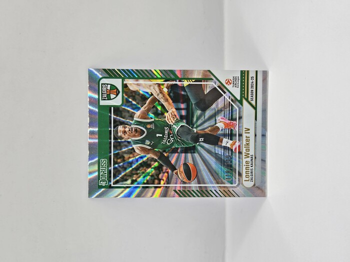24-25 PANINI DONRUSS EUROLEAGUE ZALGIRIS LOONIE WALKER IV SILVER LASER 018/149