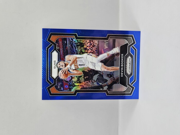 2023-24 PANINI PRIZM DEVIN BOOKER BLUE 091/199