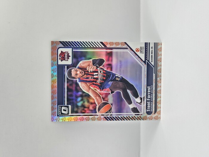 24-25 PANINI DONRUSS OPTIC EUROLEAGUE BASKONIA TRENT FORREST 25TH ANNIVERSARY 21/25